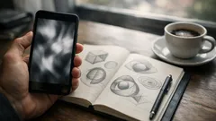 Fels oder Männerprofil: was du zuerst siehst, verrät etwas über deine kreative Art