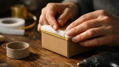 DIY-Weihnachtszug aus Karton basteln: einfache Schritt-für-Schritt-Anleitung