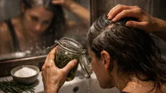 Natron und Rosmarin gegen graue Haare: was das Hausmittel wirklich kann