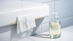 WC-Rand reinigen mit Essig und WC-Papier: so entfernst du Kalk ohne Schrubben