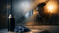 Beschlagener Spiegel? Mit Rasierschaum wird er in Minuten klar und streifenfrei