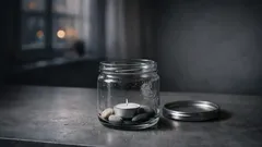 Olivenglas upcyceln: 2 minimalistische Deko-Ideen als Kerzenglas oder Mini-Vase