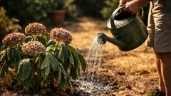 Hortensien in der Hitze: warum sie im Sommer zu echten Durstpflanzen werden