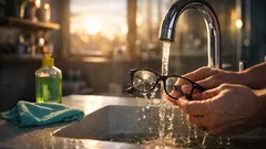 Brillengläser richtig reinigen: so wirken Kratzer weniger schlimm