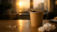 DIY-Mini-Mülleimer für den Schreibtisch: in 15 Minuten mehr Ordnung und Fokus