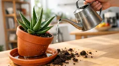 Warum Aloe vera in der Wohnung oft eingeht – und wie du es mit richtigem Gießen verhinderst