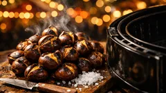 Maronen im Airfryer: So gelingen Esskastanien wie vom Weihnachtsmarkt