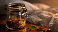 Glas mit Linsen im Schlafzimmer: Warum dieses Ritual so viele beruhigt