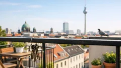 Alte Schlüssel am Balkon: so funktioniert der Trick gegen Tauben wirklich