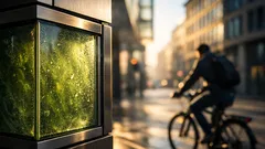 Lebender Baustoff: Wie eine Wand mit Licht CO₂ bindet und mit der Zeit fester wird