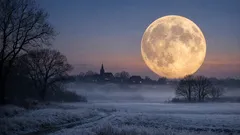 Wolfsmond 2026: wann du den Supermond in Deutschland am besten siehst