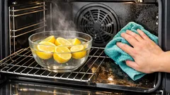 Backofen reinigen mit Zitrone: So löst Zitronendampf Fett und Eingebranntes fast von allein