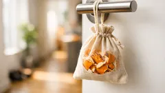 Orangenschalen an der Tür: der einfache Trick für einen frischen Eingangsbereich