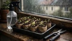 Anzuchttöpfe aus WC-Papierrollen: so ziehst du Jungpflanzen ohne Plastik vor