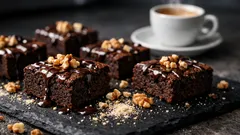 Brownies ohne Mehl und ohne Zucker: 2 einfache Rezepte für saftigen Schoko-Genuss
