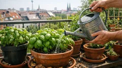 Basilikum richtig gießen: so bleiben die Blätter aromatisch und die Pflanze gesund