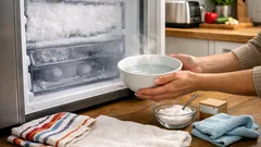 Gefrierschrank abtauen: so entfernst du Eis schnell und senkst den Stromverbrauch