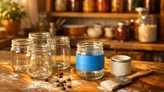 Marmeladengläser upcyceln: so machst du daraus schöne Vorratsgläser für die Küche